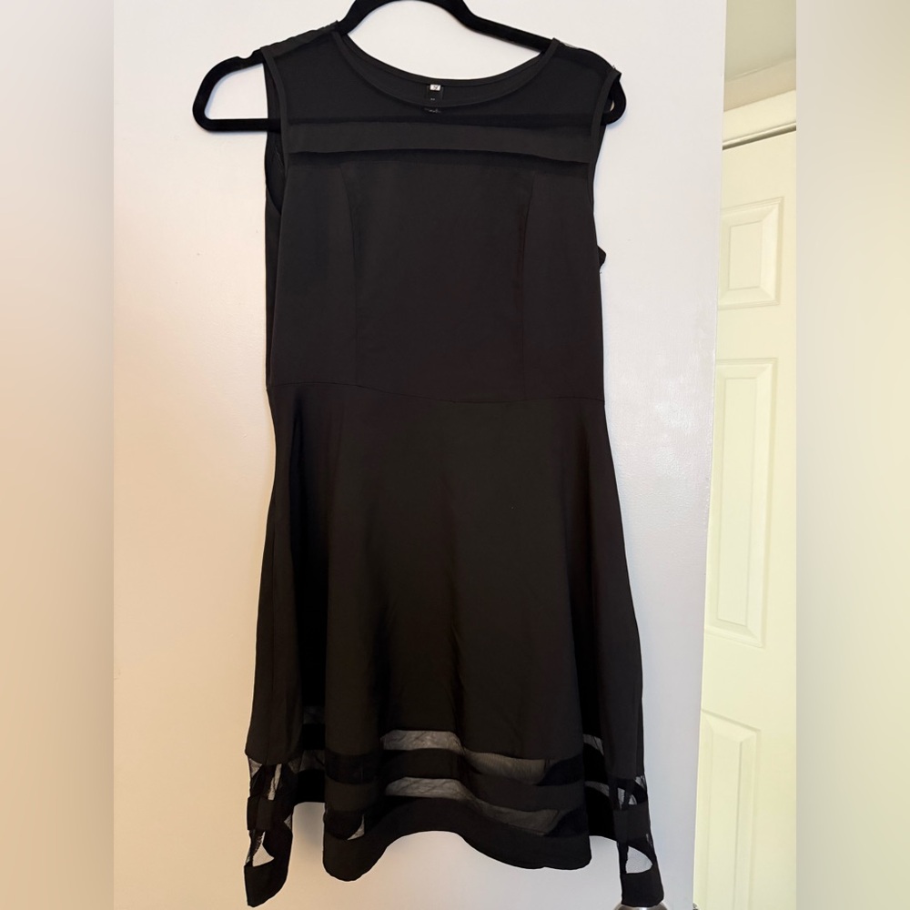 Elegant Black Women's Dress
